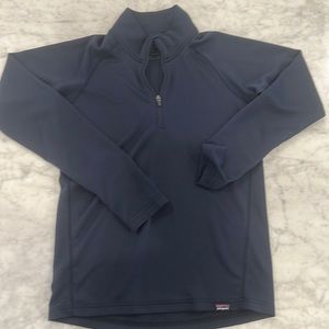 Boys Patagonia Capilene base layer half zip